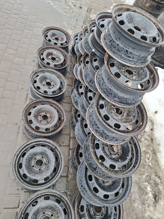 Диски металеві Шкода Фабія 5/100 R14 5J ET37-5/100 14 6J ET38.
