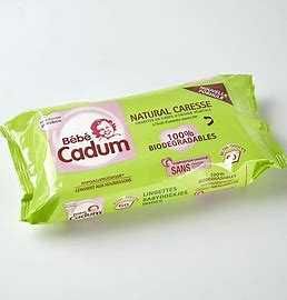 Chusteczki nawilżane Bebe Cadum 2x 60 szt.