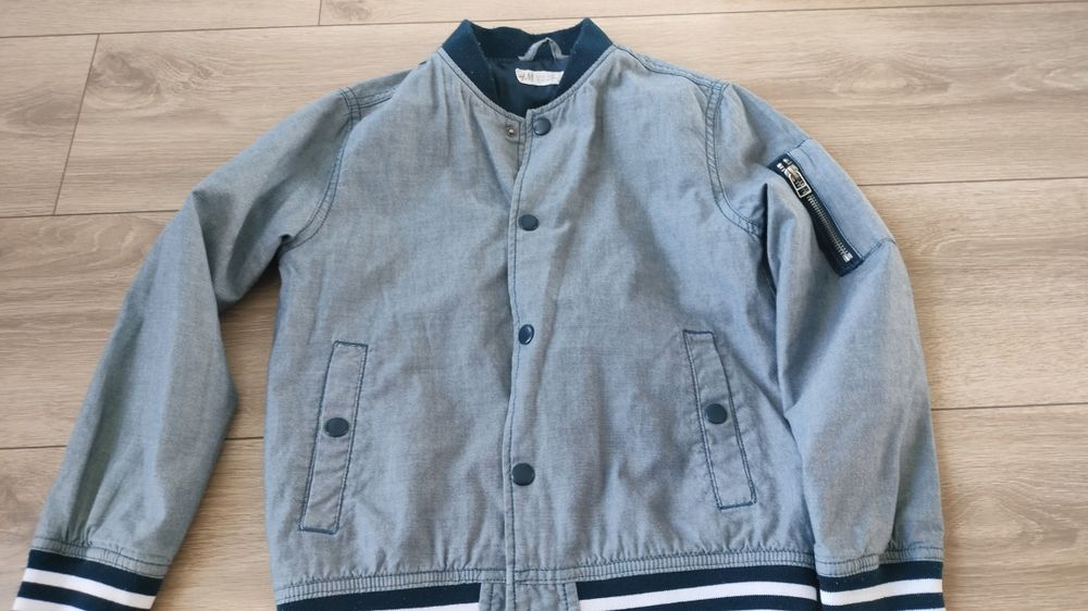 Kurtka jesienna H&M 128 dla chłopca