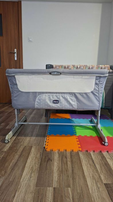 Ліжечко дитяче приставне Chicco Next 2 Me Dream Silver