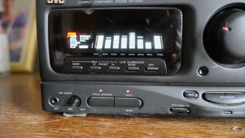 wieża JVC model CA-S50BK