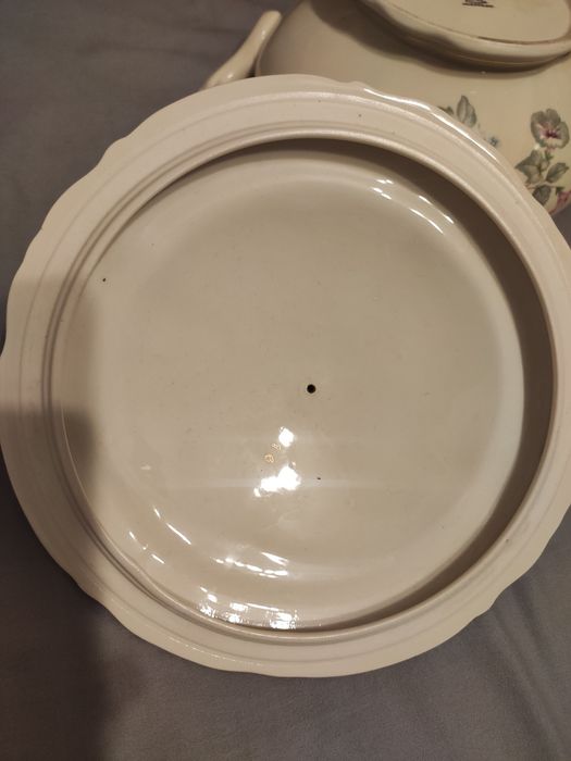 Stara porcelanowa  waza na zupę Tułowice