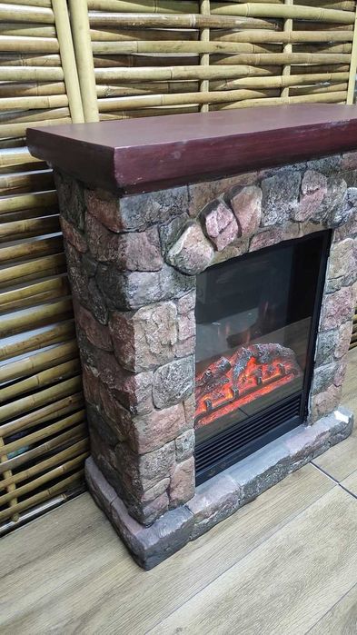 Grzejnik Kominek Elektryczny EL FUEGO LUGANO 1.8kW TERMOSTAT OUTLET