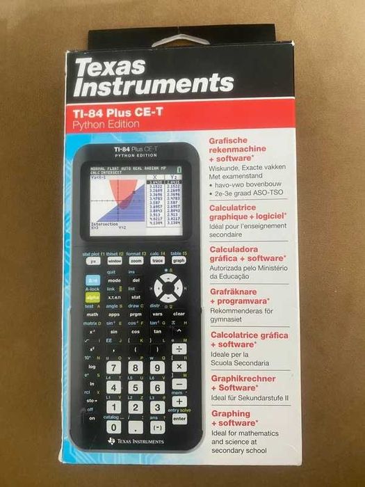 Calculadora gráfica ti 84 phyton edition
