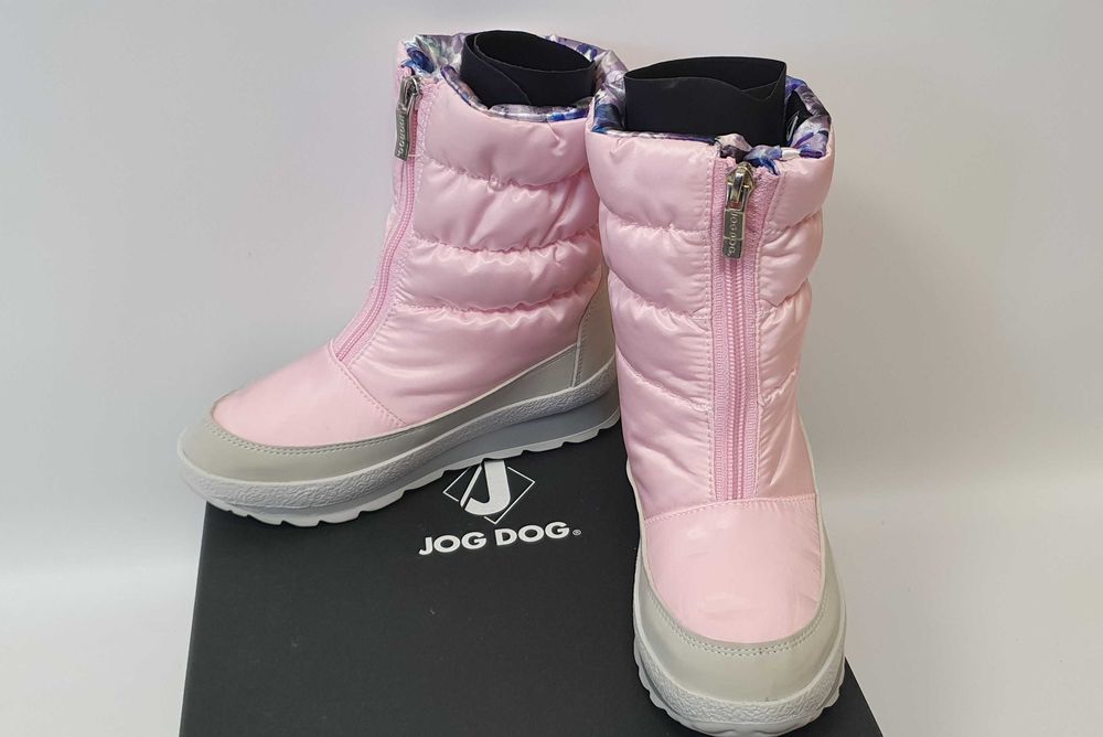 Зимові Чоботи для дівчинки "Jog Dog" Pink/RAY Мембрана BIOME-TEX Italy