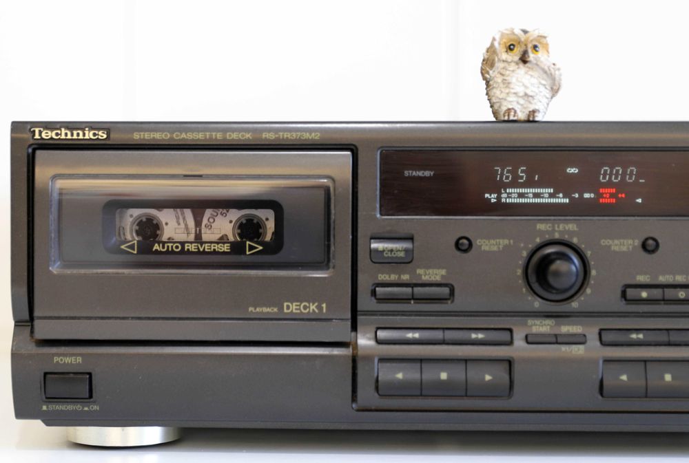 Technics RS-TR373MK2 Duplo deck cassetes autoreverse