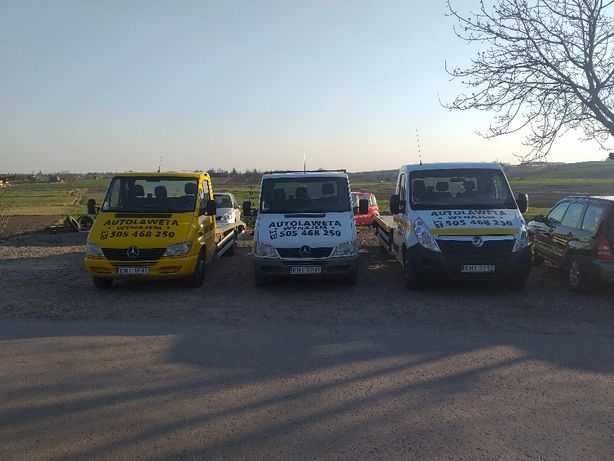 Autolaweta  Pomoc Drogowa laweta wypożyczalnia wynajem bus Holowanie