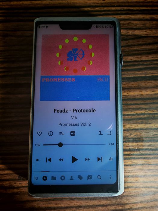 Dap Shanling M9 + skórzane etui.