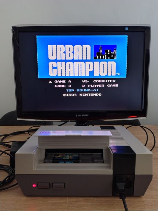 Gra Urban Champion Nintendo NES komplet z pudełkiem i instrukcją