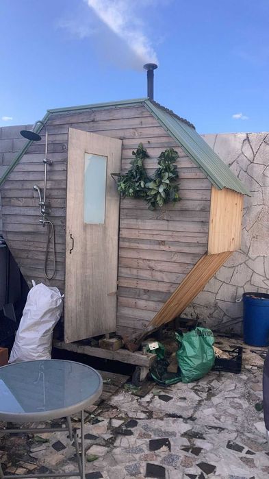 Sauna Portátil sobre rodas, para dois
