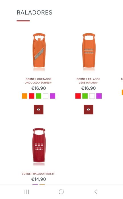 Raladores Borner otimo estado