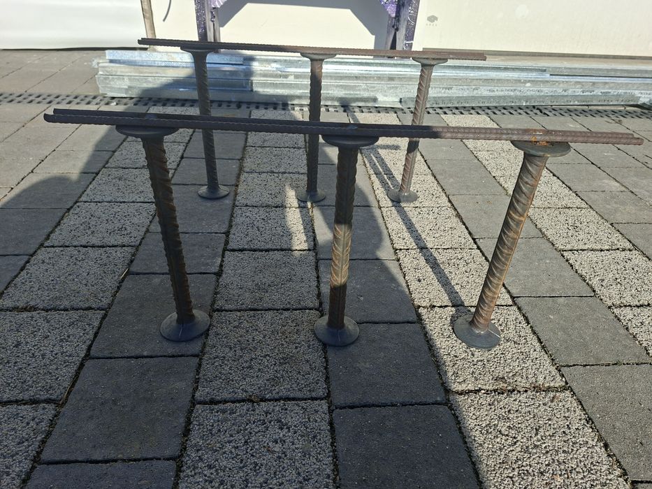 Zbrojenie płyta fundamentowa, strop, stopa, stal, pręty