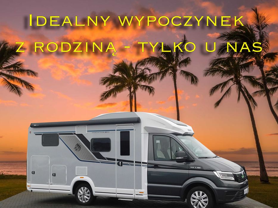 Wynajem Kamper KNAUS 2 łóżka 2x Klima Automat 2024r