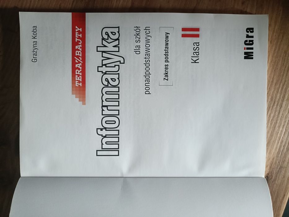 Podręcznik informatyka klasa 2.