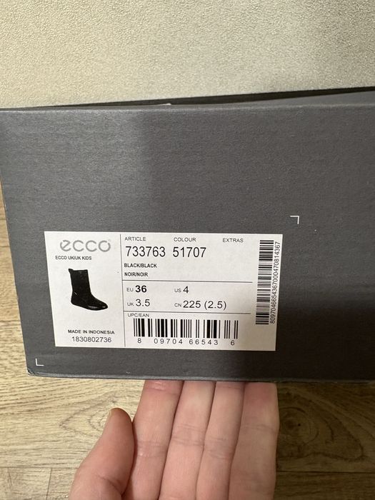 Черевики чобітки  ecco екко