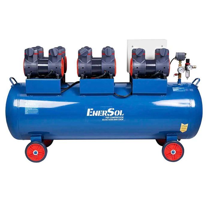 Компрессор воздушный поршневой EnerSol ES-AC1650-300-10OF/1650л/рес300
