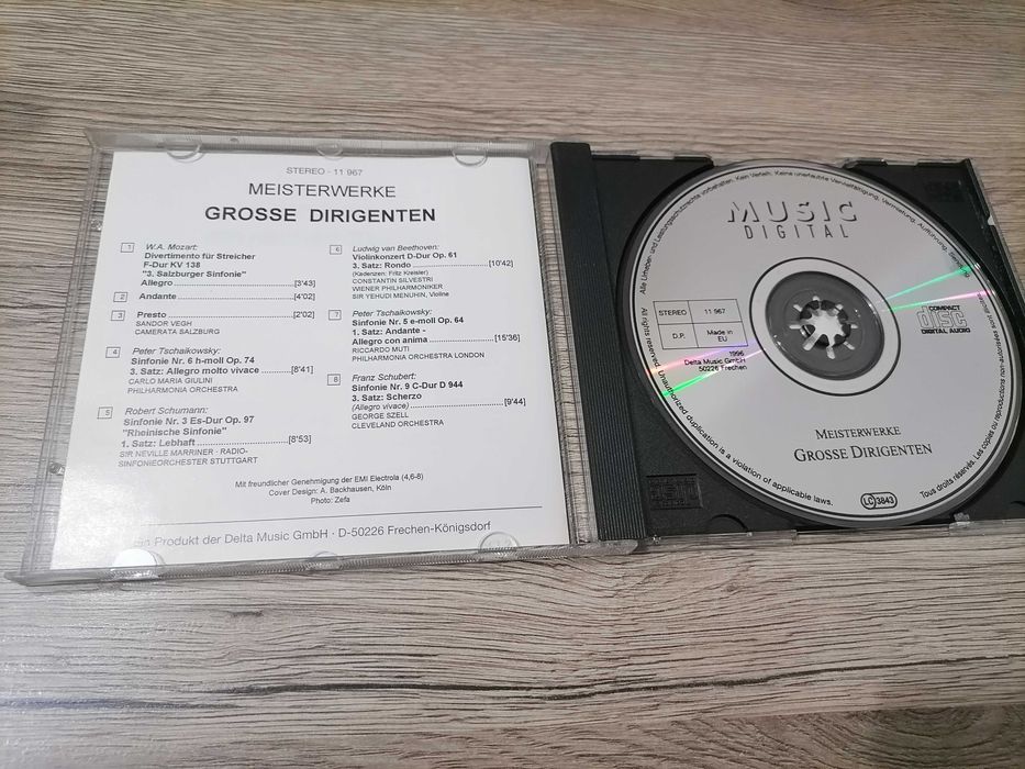 Meisterwerke - Grosse Dirigenten CD (638)