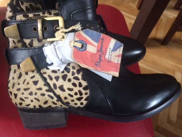 Buty w panterkę Pepe Jeans