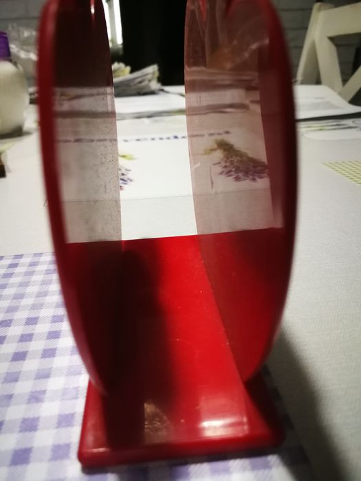 Serwetnik w kształcie jabłka