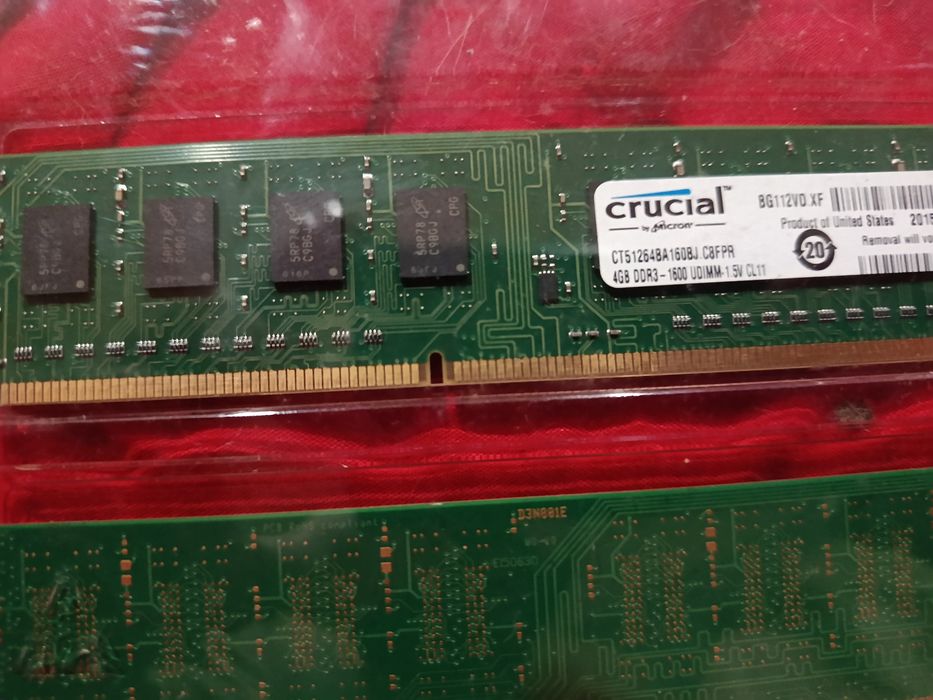 RAM DDR3 8gb 4+4