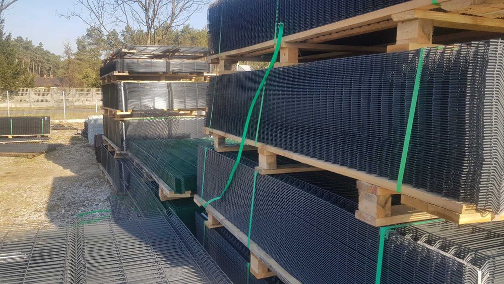 ogrodzenie panelowe panel ogrodzeniowy fi 4 50x200 3d wys 153