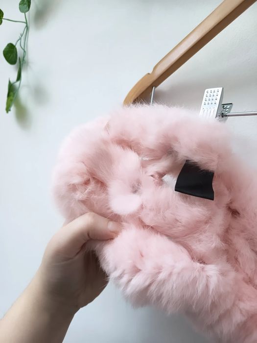 Gola / Cachecol Rosa Claro