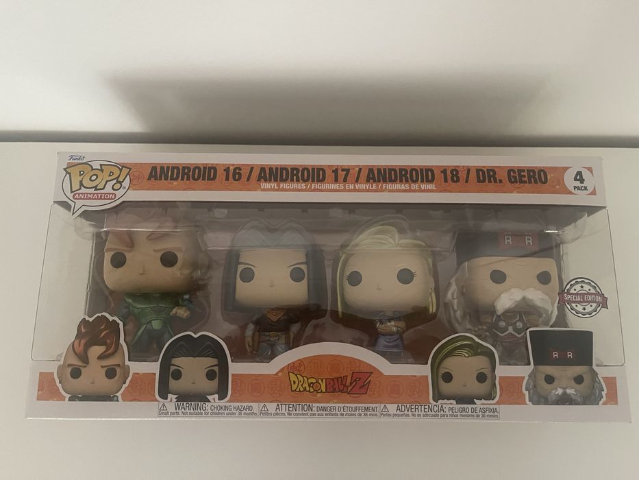 Funko pop Dragon Ball Z Pack 4