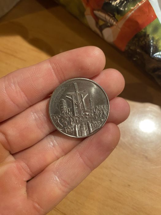 Moneta 10 000 złotych Solidarność 1990r