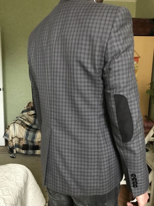 Кежуал піджак, блейзер, жакет у клітинку