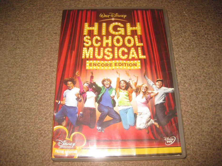 DVD "High School Musical" com Zac Efron