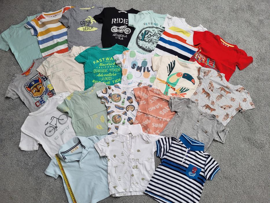 Paka ubrań dla chłopca r98 firmówki