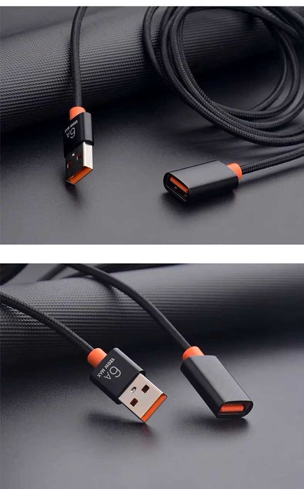 Przedłużacz Kabel USB 3.0 6A 150 cm