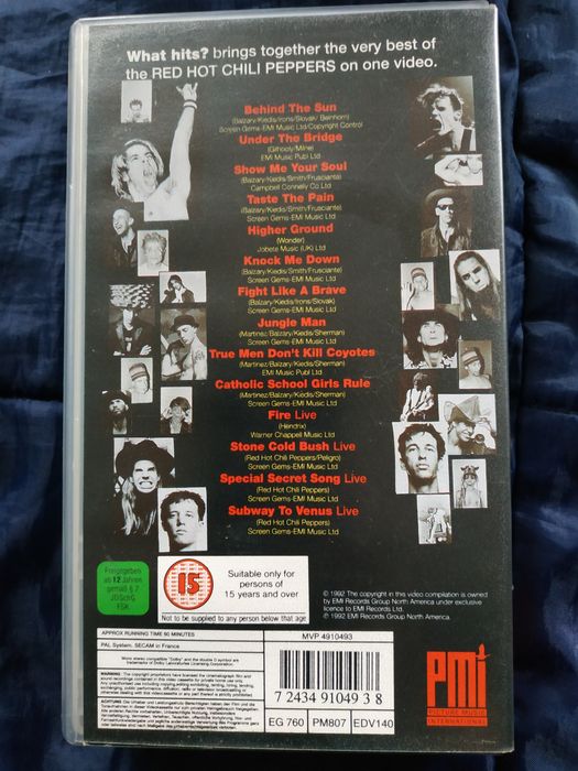 Red Hot Chili Peppers VHS