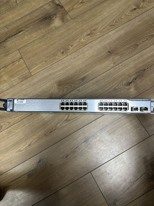 Poe Свитч Комутатор Cisco Catalyst WS-C3750-24