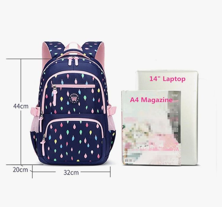 Mochila escolar com lancheira