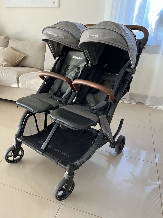 Wózek bliźniaczy spacerówka  x-lander