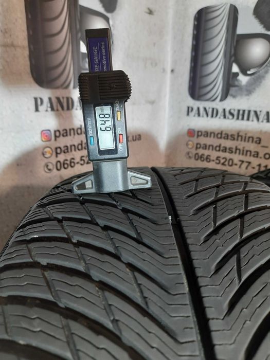 Шини 6,5мм 235/55 R17 MICHELIN PilotAlpin 5 б/у зима склад