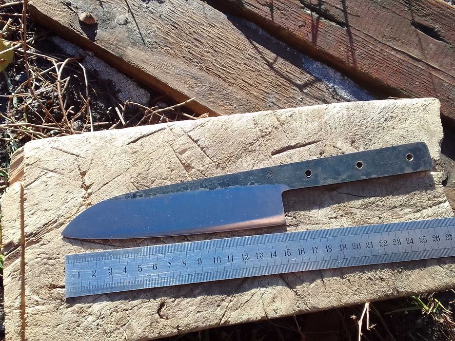 Заготовка для ножа Сантоку японський кухонний