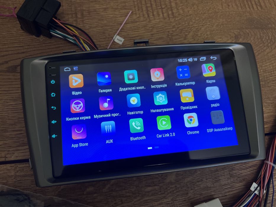 Магнітола Android Toyota Avensis 3 T27 Car Play Gps qled Магнитола