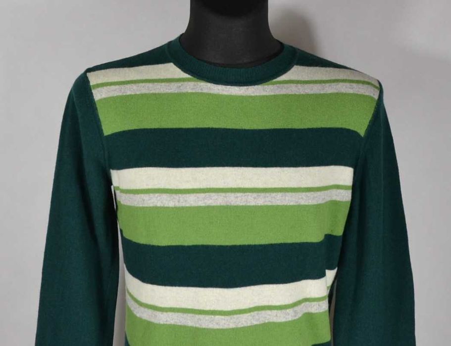 DIESEL Stripped Sweter Męski Wełniany M Wełna Oryginalny Super