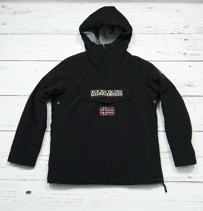 Napapijri Rainforest Wint 4 Kurtka Anorak Polar Outdoorowa Trekking Spacery Damska Czarna Roz XL