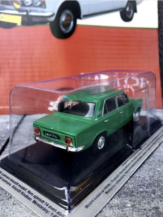 FIAT 125P-auta PRL,model,autka, kolekcja,deagostini,figurka