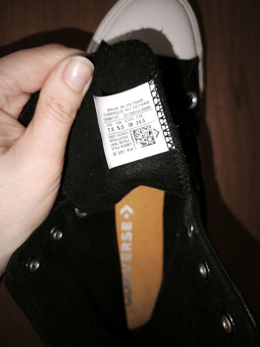 Кеди Converse шкіряні