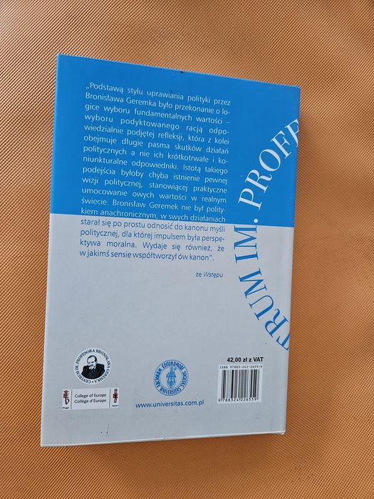 Bronisław Geremek Rozmowy polskie 1988...