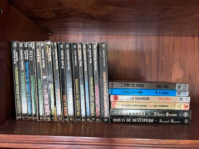 Lote 65 Livros Coleção Vampiro - Livros do Brasil (Clássicos Policiais)