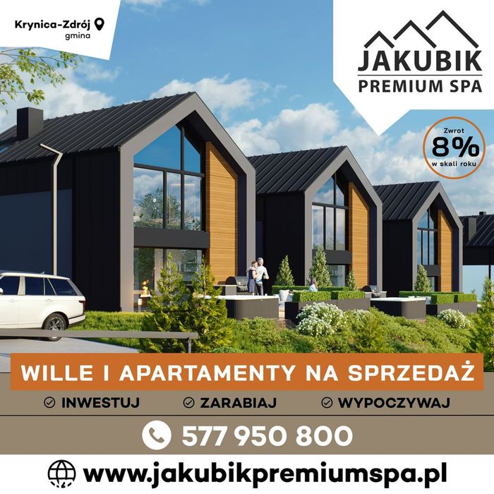 Willa z jacuzzi - Jakubik Premium SPA - II ETAP
