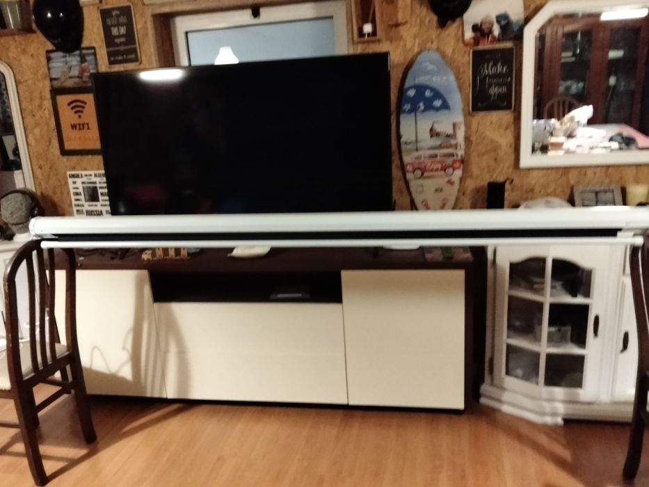 Tela projetor 200x110cm