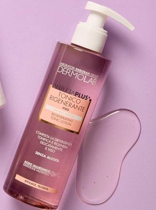 DERMOLAB ANTI AGE PLUS Tonik regenerujący do twarzy 200ml prezent