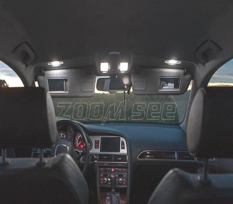 KIT COMPLETO 17 LAMPADAS LED INTERIOR AUDI A6 S6 RS6 C6 SEDAN 05-11