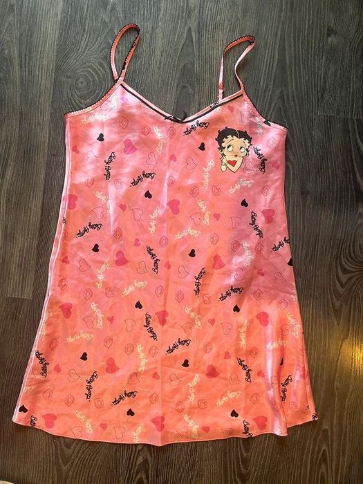 Betty Boop sukienka satynowa